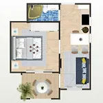 Rita - Sea-view 2plus1 Тучепи